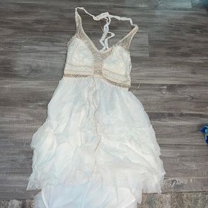 Free people ivory dress new with tags size 4